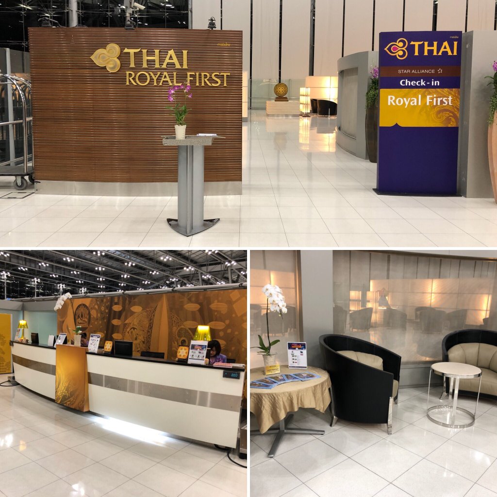 タイ航空ファーストクラス