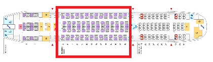 ANA A380　ビジネスクラスシートマップ