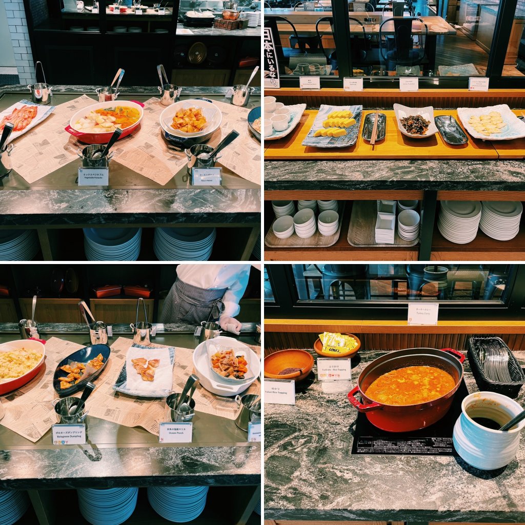 フォーポイントバイシェラトン名古屋中部国際空港の朝食