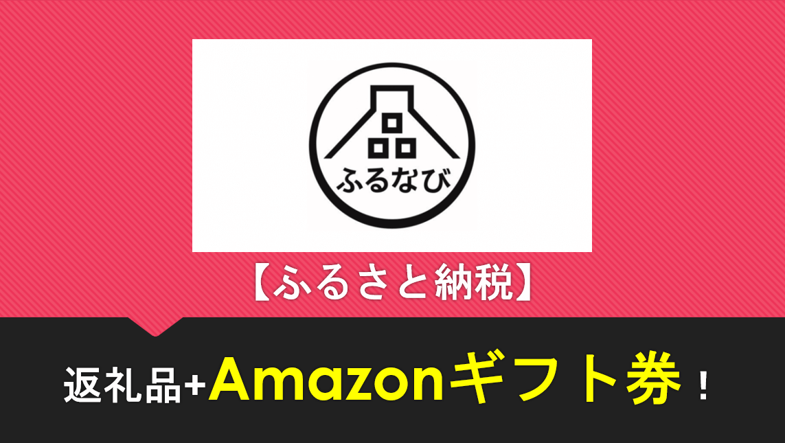 まだamazonギフト券がもらえるふるさと納税がある ふるなび なら返礼品とダブルゲット すけすけのマイル乞食