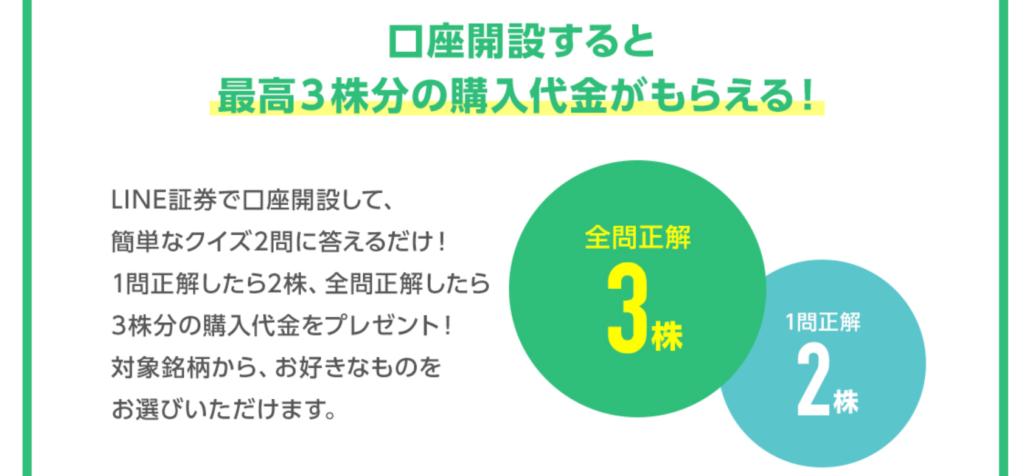 Line証券の口座開設キャンペーン 初株キャンペーン のクイズ 答え一覧を掲載中 今ならポイントサイト経由でポイントアップ中 すけすけのマイル乞食