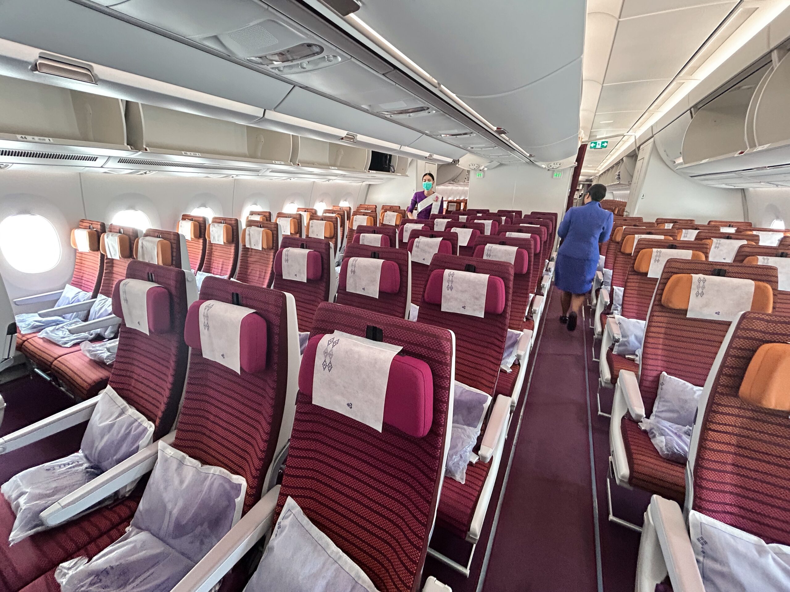 タイ航空A350-900エコノミークラス