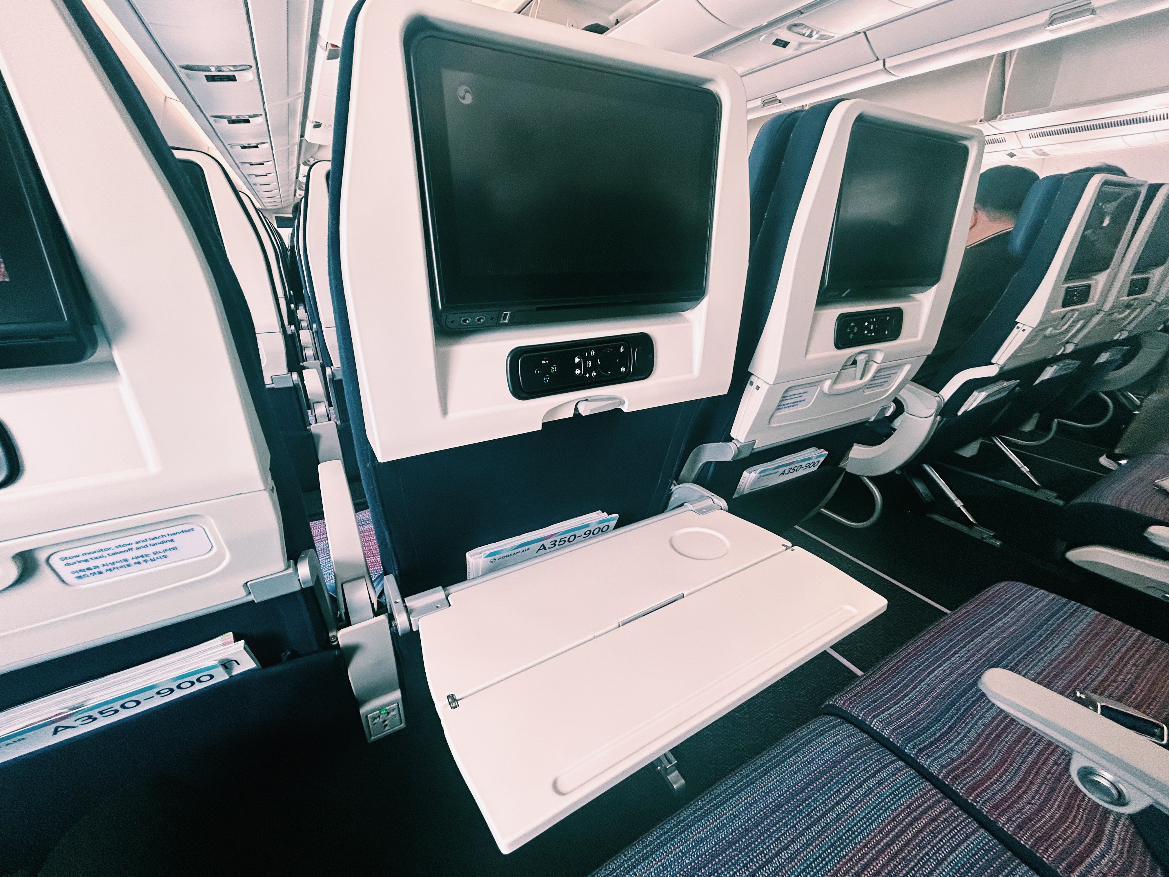 大韓航空A350-900エコノミークラス