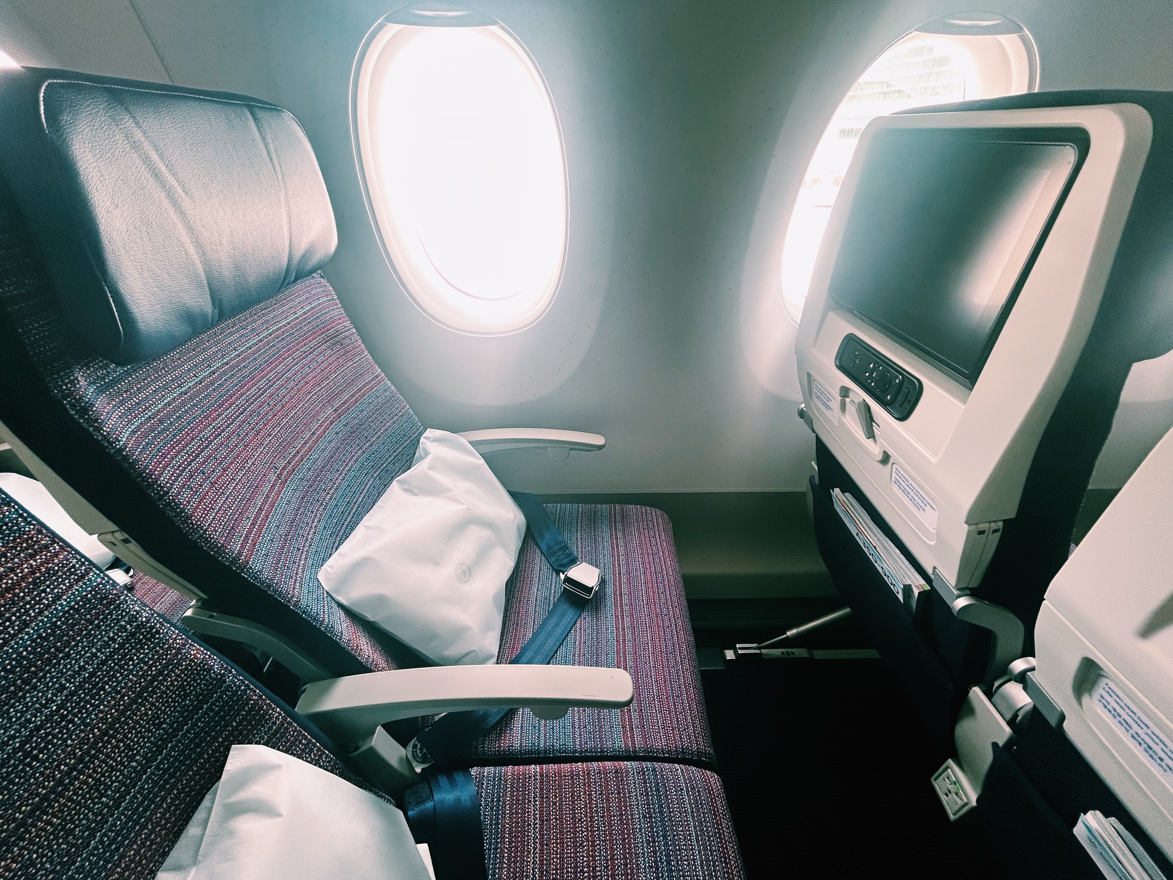 大韓航空A350-900エコノミークラス